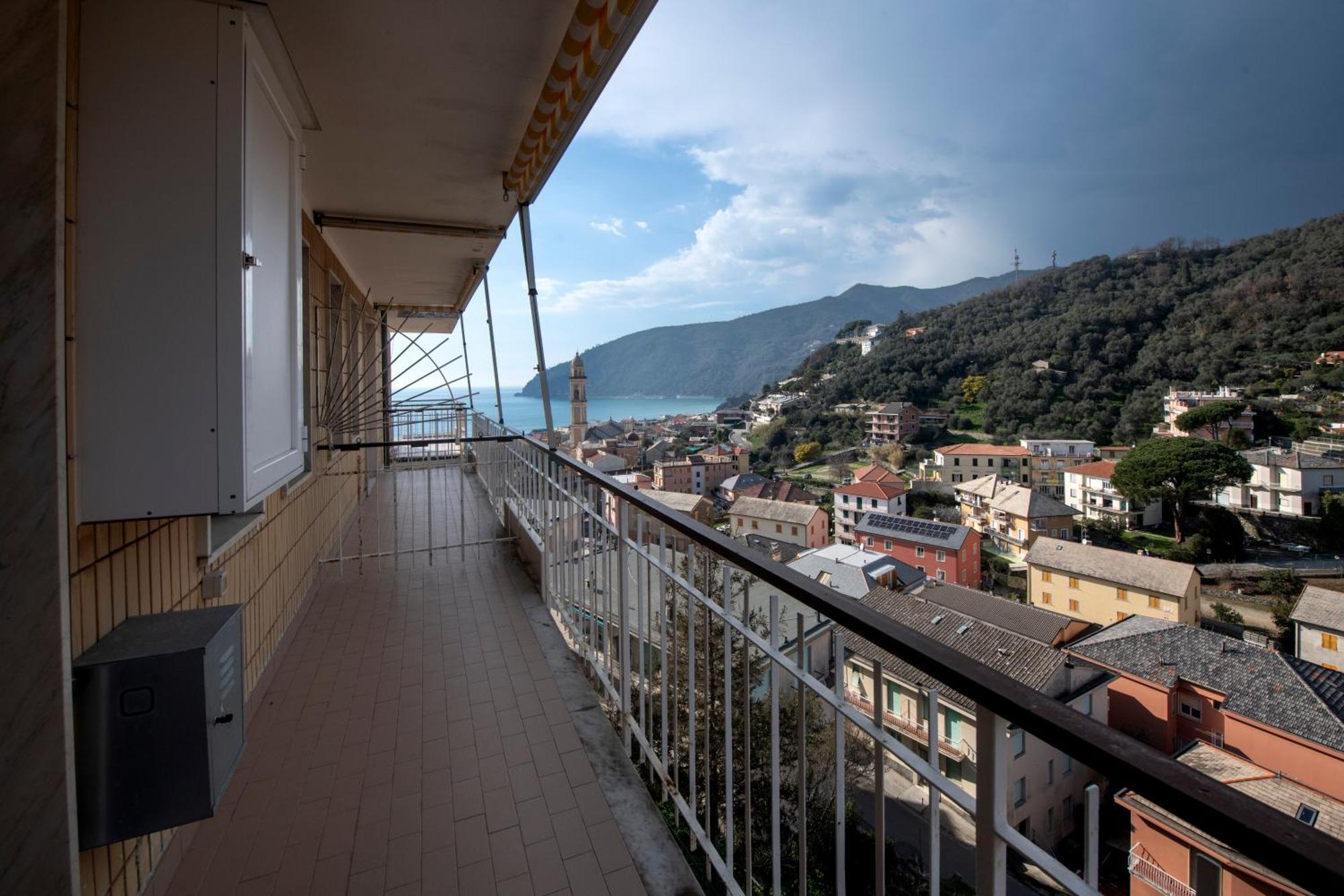 Apartamento 239 - Casa Del Sole Vista Mare Moneglia - 5Minuti A Piedi Dal Mare - Parcheggio Privato Exterior foto