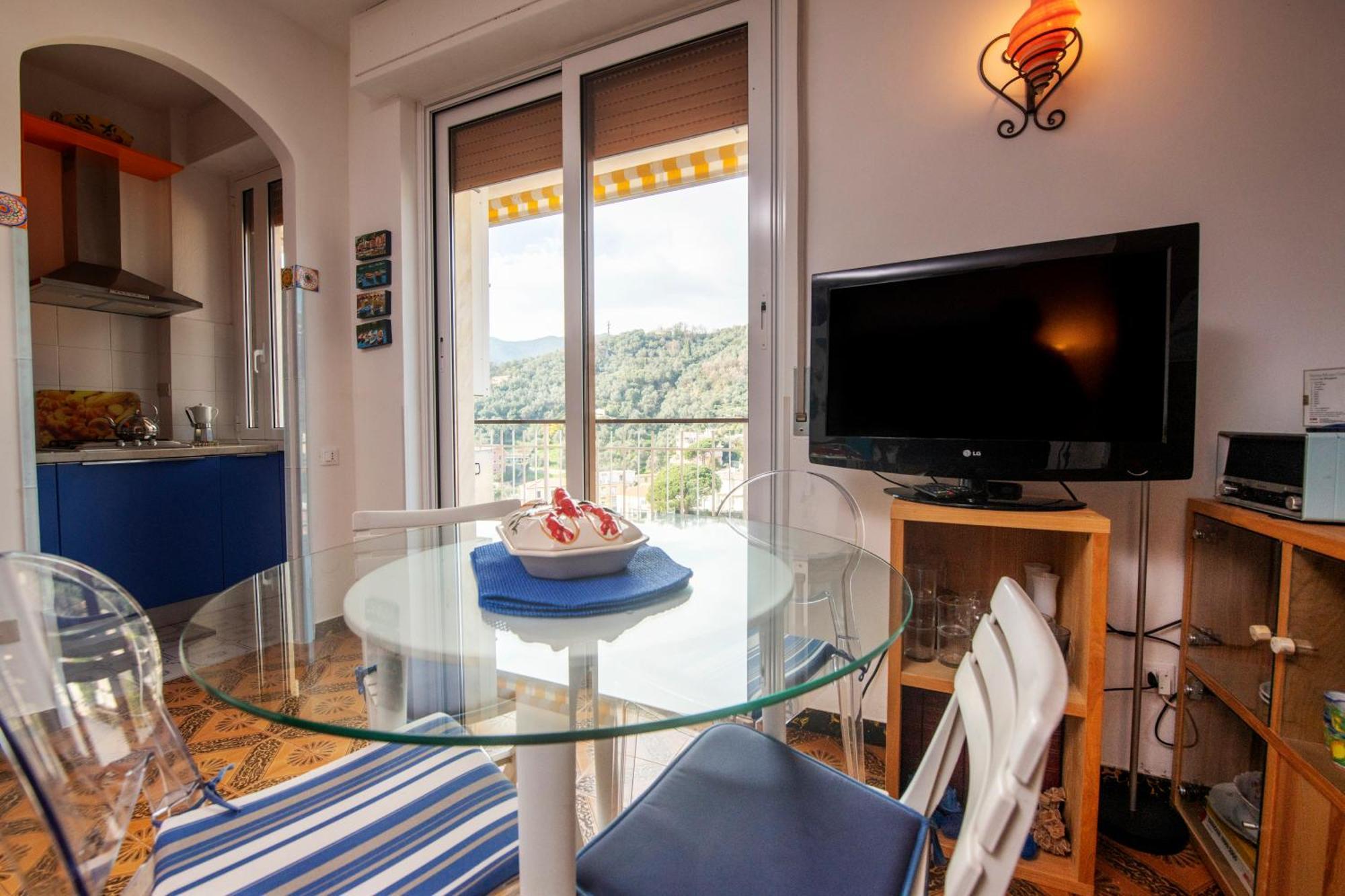 Apartamento 239 - Casa Del Sole Vista Mare Moneglia - 5Minuti A Piedi Dal Mare - Parcheggio Privato Exterior foto